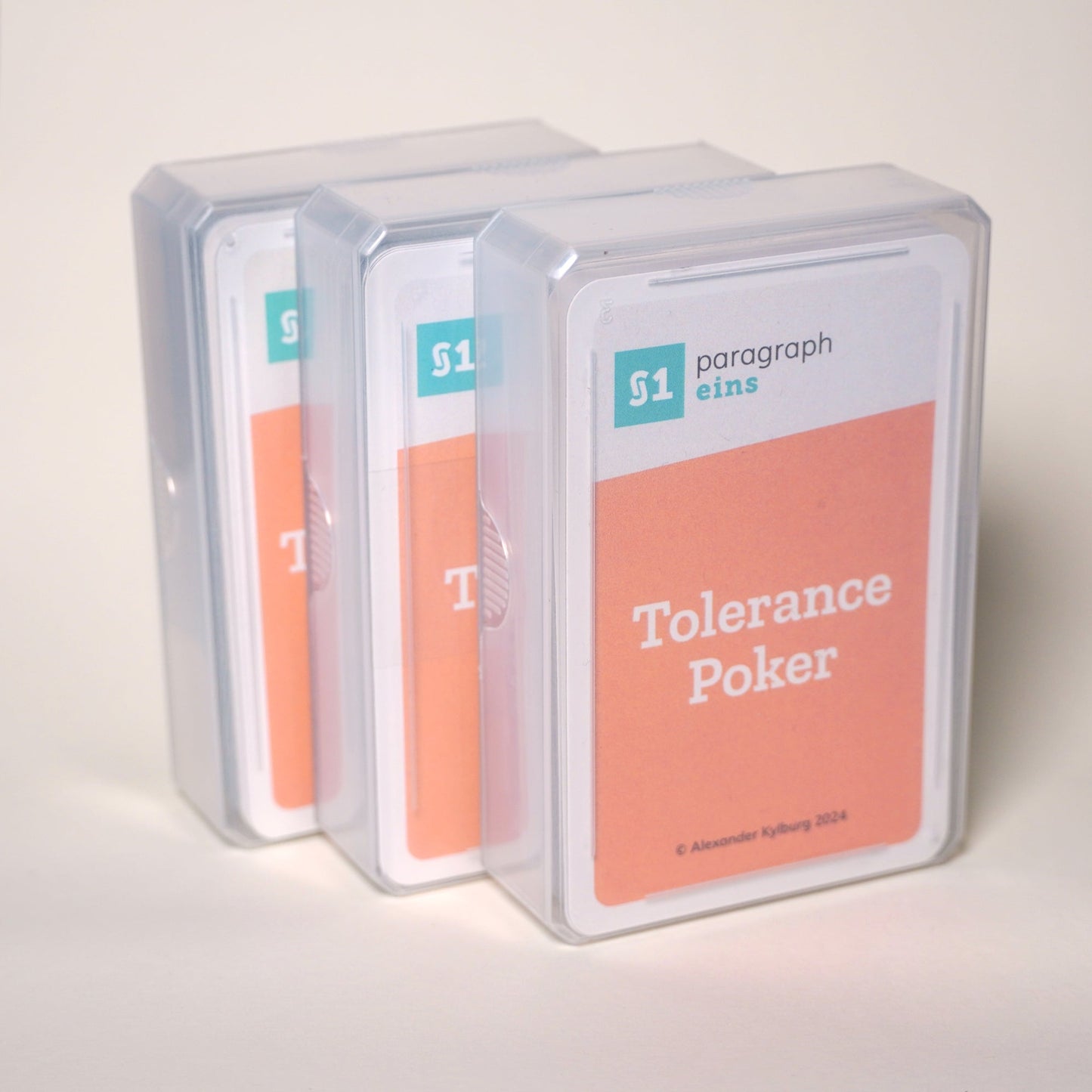 Tolerance poker set